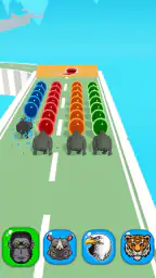 Animal Racing 3D screenshot