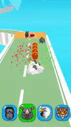 Animal Racing 3D screenshot