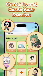 Anime Screen Pets: Shimeji screenshot