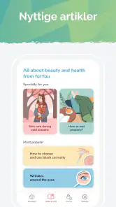 Ansigtsyoga, Рudpleje: forYou screenshot