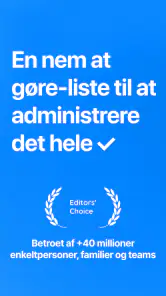 Any.do - Huskeliste + Kalender screenshot
