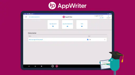 AppWriter screenshot