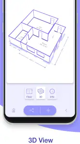 ARPlan 3D Målebånd, AR Måling screenshot
