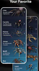 ARSpiders.com: Spider on Face screenshot