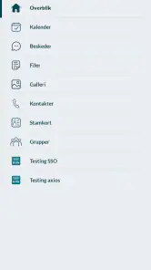 Aula for medarbejdere screenshot