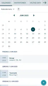 Aula for medarbejdere screenshot