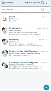 Aula for medarbejdere screenshot