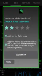 Aurora Notifier screenshot