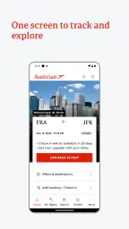 Austrian Airlines screenshot