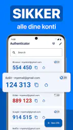 Authenticator screenshot