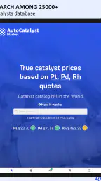 Auto Catalyst Market app screenshot