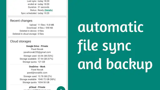Autosync - File Sync & Backup screenshot