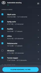 AVG Cleaner – oprydnings-SW screenshot