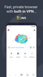AVG Secure Browser screenshot