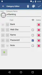 aWallet Cloud Password Manager screenshot
