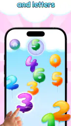Baby Balloons pop screenshot