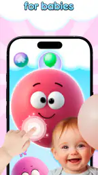 Baby Balloons pop screenshot