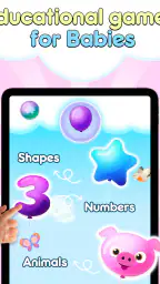 Baby Balloons pop screenshot