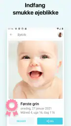 Baby + | din babytracker screenshot