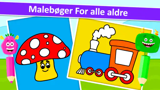Baby farvelægning børnespil screenshot
