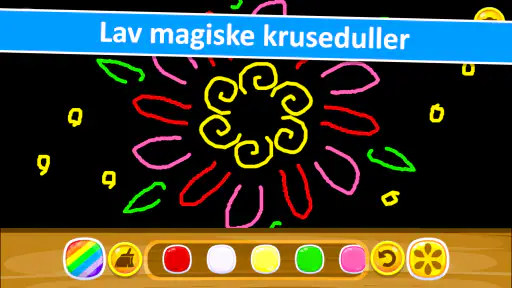 Baby farvelægning børnespil screenshot