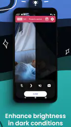 Baby monitor Saby. 3G, 4G WiFi screenshot