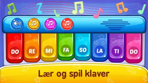 Baby spil: Klaver, Telefon screenshot