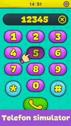 Baby telefon mobil børnespil screenshot