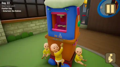 Babyen i gult screenshot