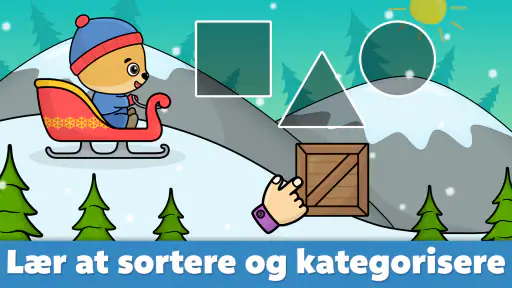 Babylæringsspil for børn 2-5år screenshot