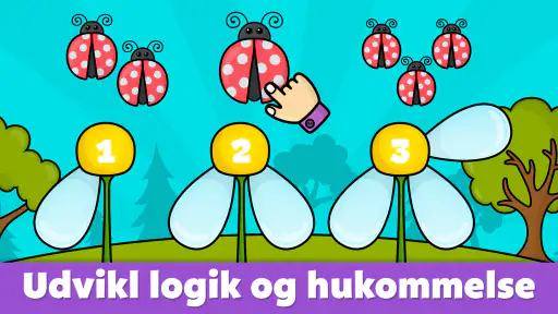 Babylæringsspil for børn 2-5år screenshot