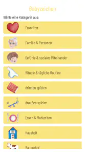 Babyzeichen Zwergensprache screenshot