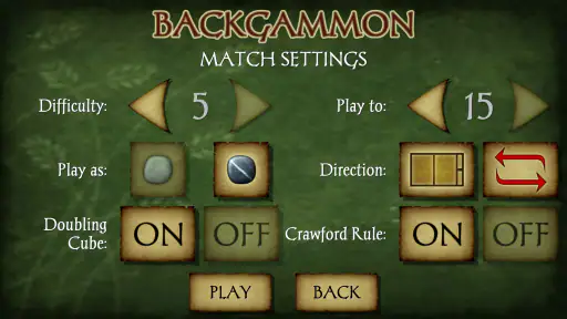 Backgammon Pro screenshot