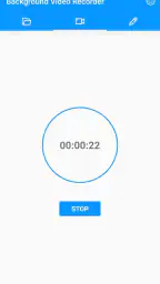 Background Video Recorder screenshot