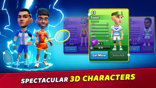 Badminton Clash 3D screenshot
