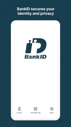BankID security app screenshot