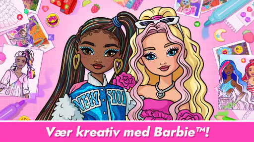 Barbie farvekreationer NETFLIX screenshot