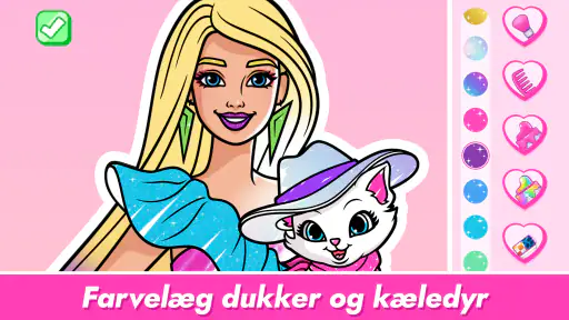 Barbie farvekreationer NETFLIX screenshot