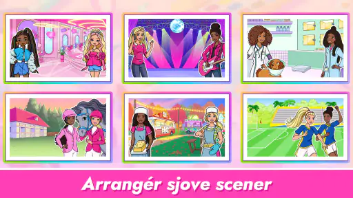 Barbie farvekreationer NETFLIX screenshot