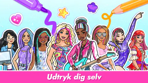 Barbie farvekreationer NETFLIX screenshot