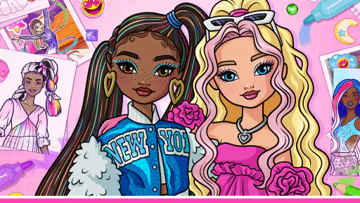 Barbie farvekreationer NETFLIX screenshot