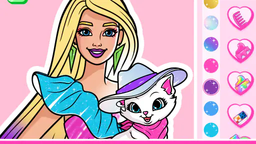 Barbie farvekreationer NETFLIX screenshot