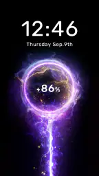 Batteriopladningsanimation screenshot