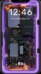 Batteriopladningsanimation screenshot