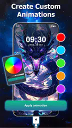 Battery Charging Effect Screen screenshot
