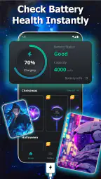 Battery Charging Effect Screen screenshot