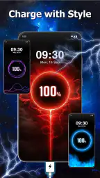 Battery Charging Effect Screen screenshot