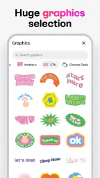 Bazaart AI Photo Editor Design screenshot