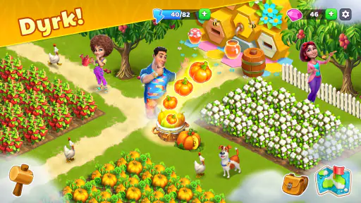 Bermuda Adventures: Farm spil screenshot