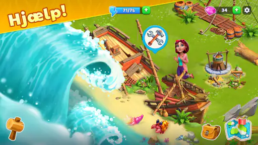 Bermuda Adventures: Farm spil screenshot